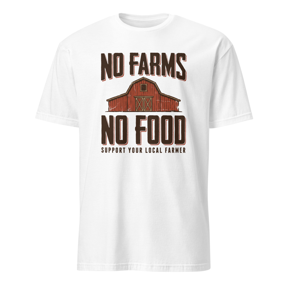 No Farms, No Food, front view